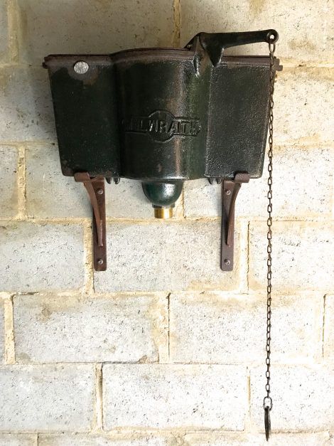 vintage chain pull cistern