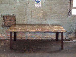 industrial dining table