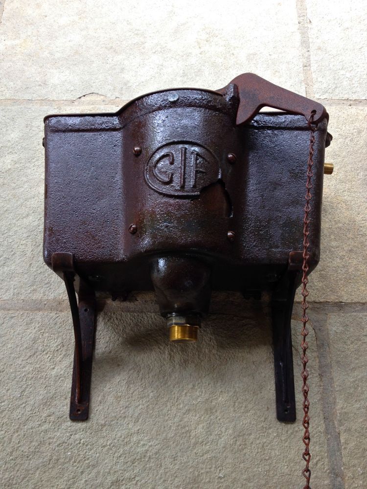 cast iron cistern