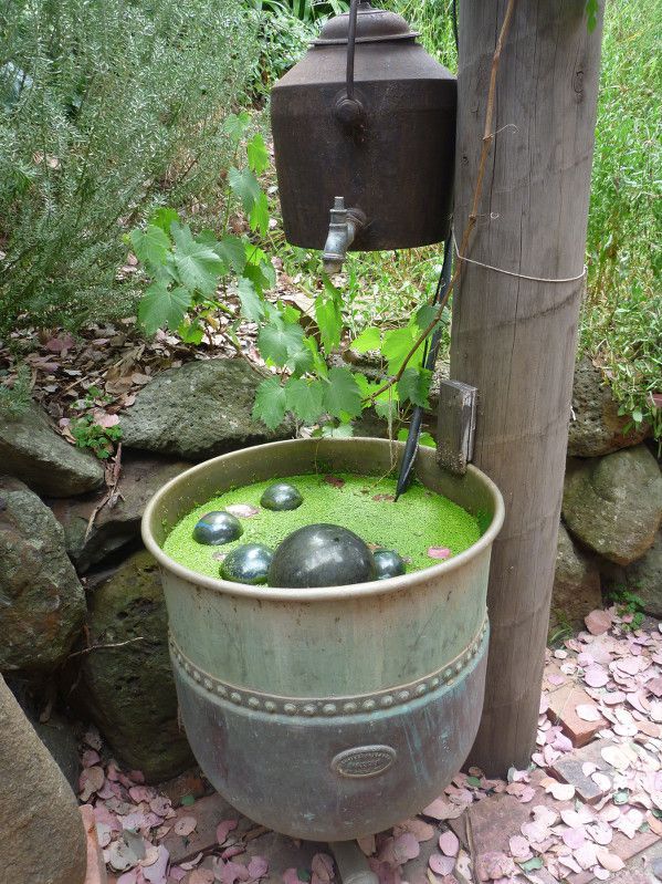 original Garden water feature.