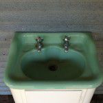 retro cast iron bathroom basin