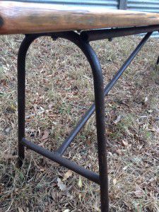 steel bench seat